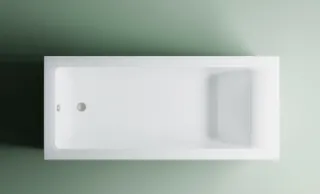 Ванна из искусственного камня Astra-Form Нейт 01010042 160x70 см белый глянец